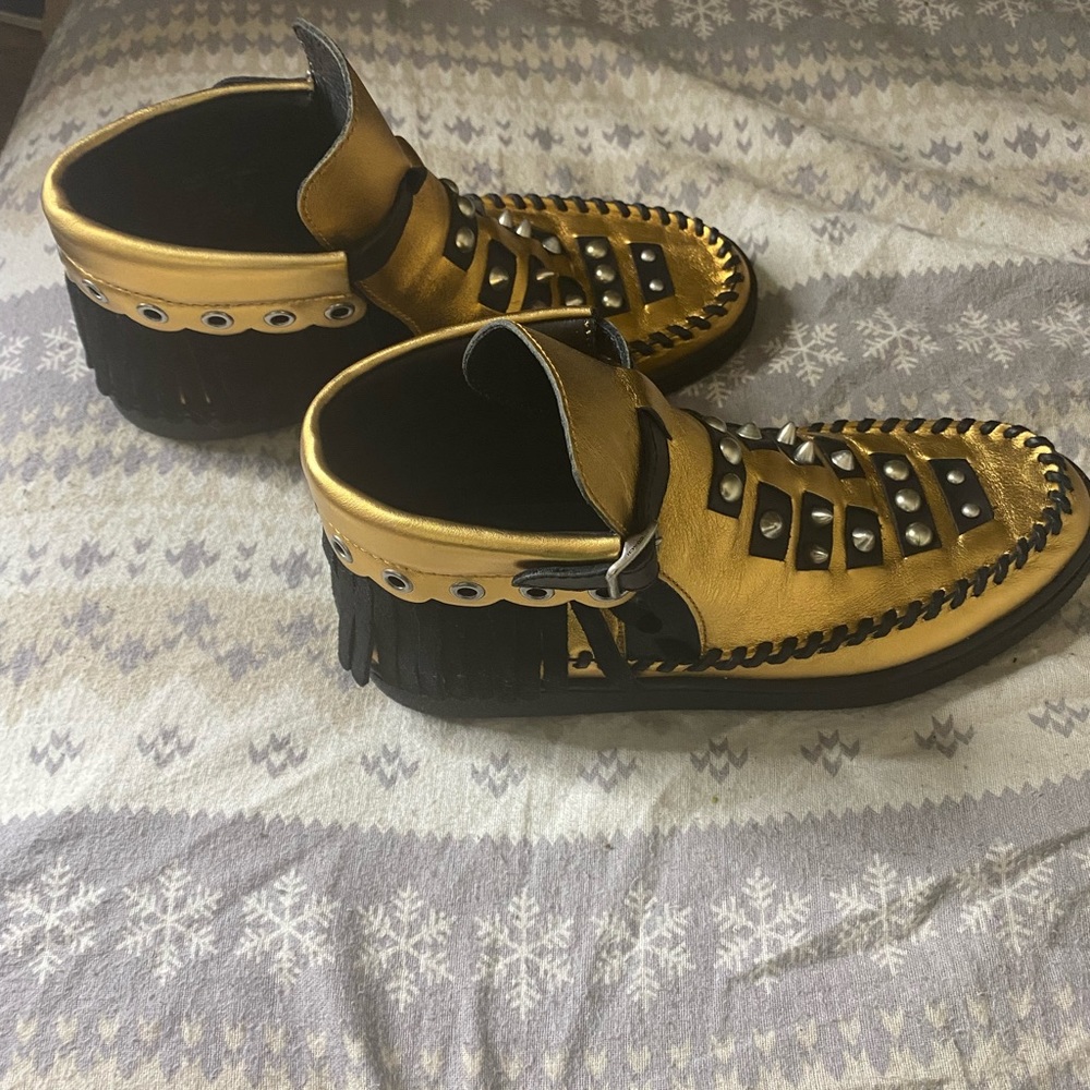 Limited Edition Coach Moccasin style shoes cute